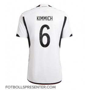 Tyskland Joshua Kimmich #6 Hemma Matchtröja VM 2022 Kortärmad